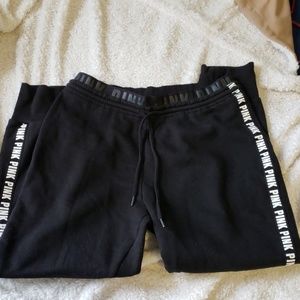 PINK high waisted skinny joggers